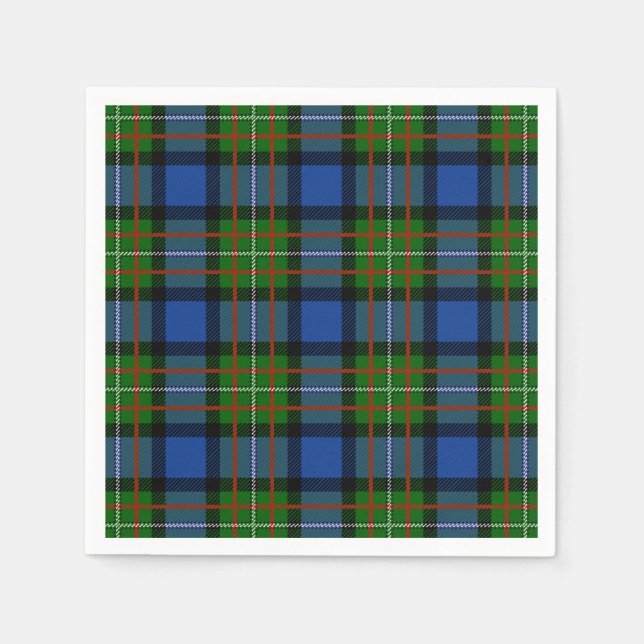 Serviettes En Papier Clan Fergusson (Devant)