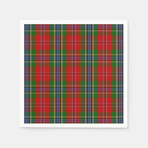 Serviettes En Papier Clan MacLean de tartan de Duart