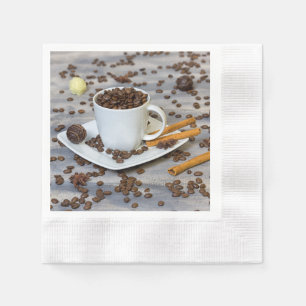 Serviettes En Papier Coffee and spices