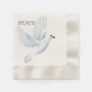 SERVIETTES EN PAPIER COLOMBE DE LA PAIX