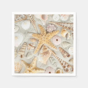 Serviettes En Papier Coques de mer