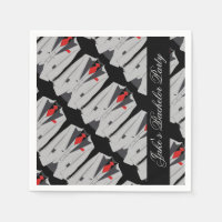 Costume gris homme personnalisé et Cravate rouge s