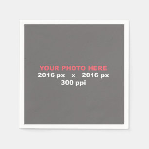 Serviettes En Papier Créez votre propre