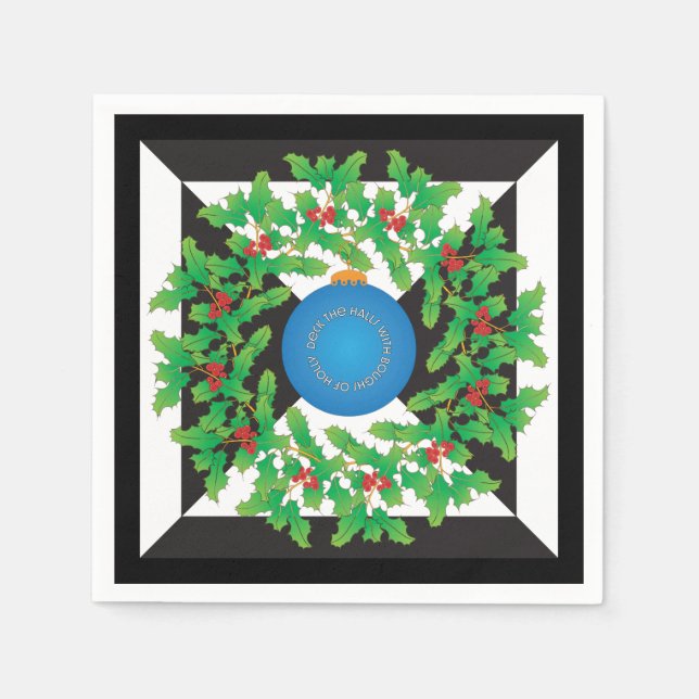 Serviettes en papier creux (Devant)