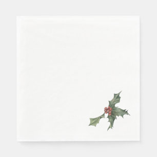 Serviettes en papier creux de Noël