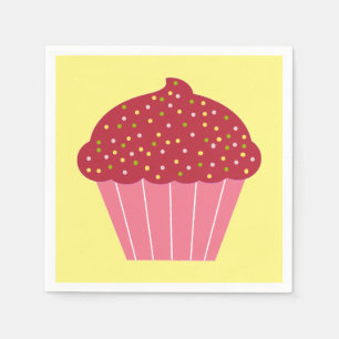 Serviettes En Papier Cupcake