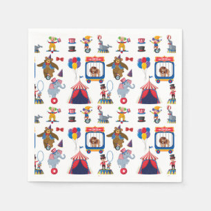 Serviettes en papier de cirque, Fournitures de fêt