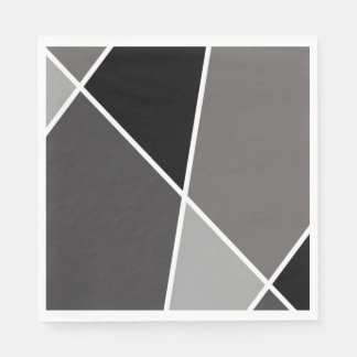 Serviettes en papier de la collection de couleurs 