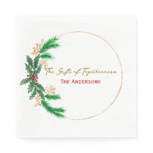 Serviettes en papier de Noël – Accessoires de tabl
