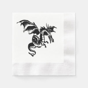 Serviettes En Papier Dragon