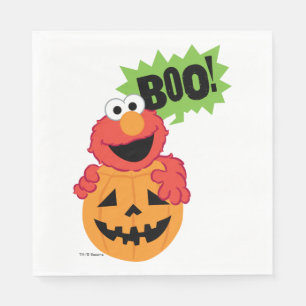 Serviettes En Papier Elmo - Boo