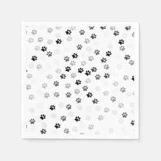 Serviettes en papier Empreintes de pattes pour Amo