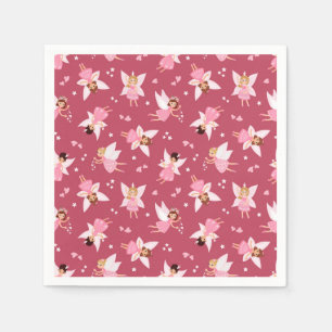 Serviettes en papier féériques, Jardin enchanté po