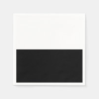 Fête d'anniversaire chic noir et blanc en deux par