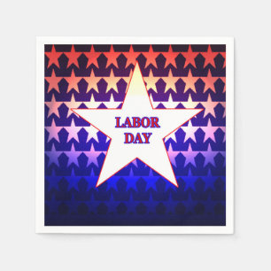 Serviettes En Papier Fête du travail