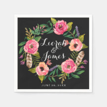 Fleurs d'aquarelle romantique