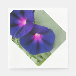 Serviettes en papier floral