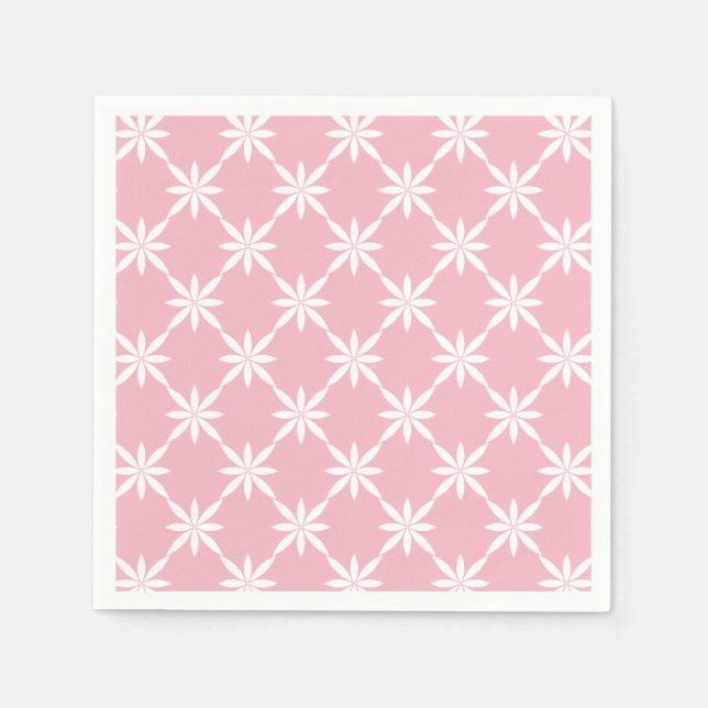 Serviettes en papier floral (Devant)