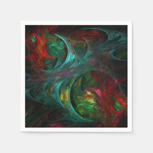 Serviettes En Papier Genesis Nova Art Abstrait