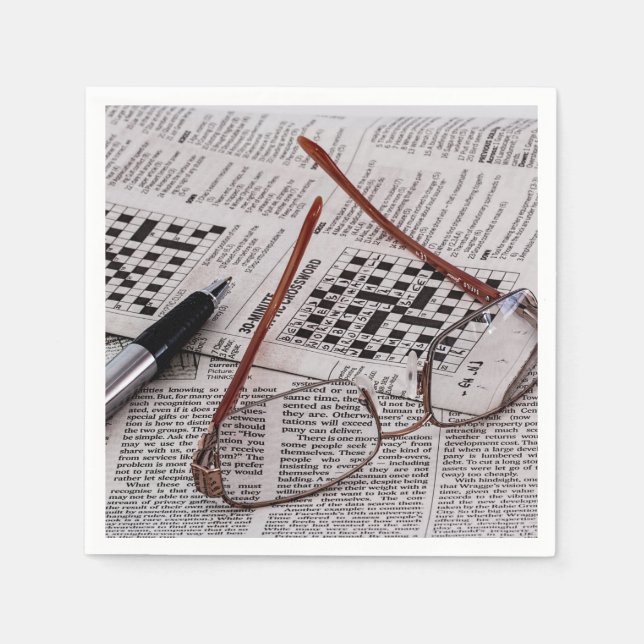 Serviettes En Papier Génie du mot de passe (Devant)