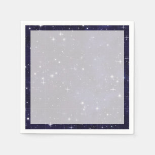 Serviettes En Papier Grille étoilée de ciel nocturne