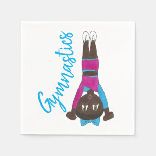 Serviettes En Papier Gymnastique acrobatique Tumbling Dance Studio Gym