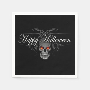 Serviettes En Papier Happy Halloween Evil Crull