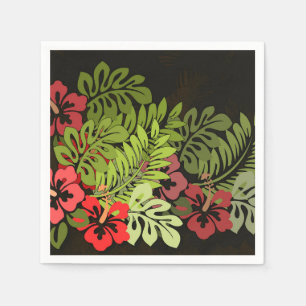 Serviettes En Papier Hawaii Aloha Flower Art Print