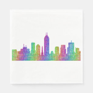 Serviettes En Papier Horizon d'Indianapolis