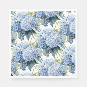 Serviettes en papier Hydrangea