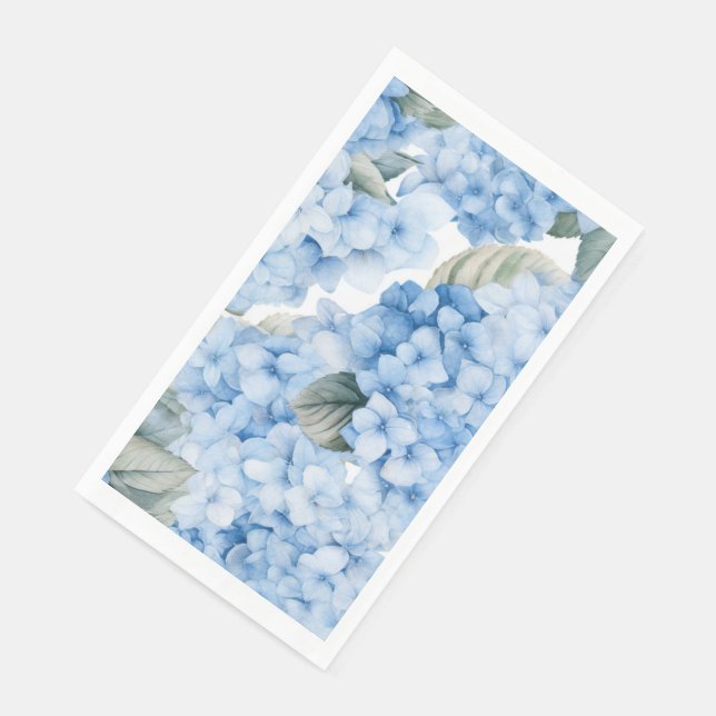 Serviettes en papier Hydrangea (Coin)