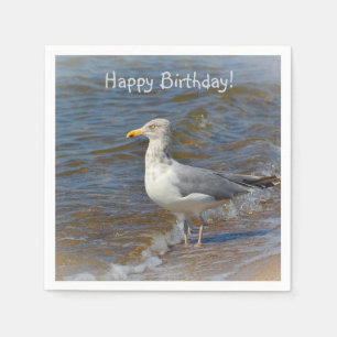 Serviettes En Papier Jeter un regard sur Seagull