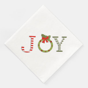 Serviettes En Papier Joie de Noël