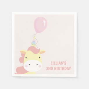 Serviettes En Papier Jolie licorne