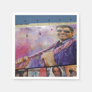 Serviettes En Papier Kollywood Movie Star Napkins