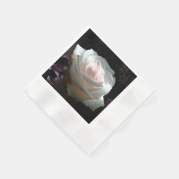 Serviettes En Papier La Rose Blanche