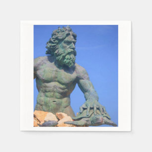 Serviettes En Papier Le Roi Neptune par Shirley Taylor