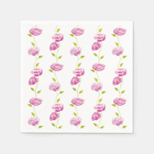 Serviettes En Papier Les pivoines de l'Orangerie
