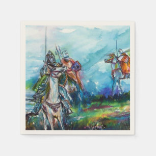 SERVIETTES EN PAPIER LES RIDERS DANS LA TEMPÊTE