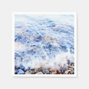 Serviettes En Papier Les serviettes de papier refroidissent la vague