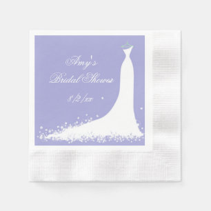 Serviettes En Papier Magnifique Robe de Mariée, Réception de Mariage,