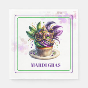 Serviettes en papier Mardi Gras
