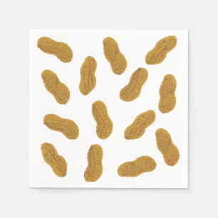 Serviettes En Papier Motif cacahuètes