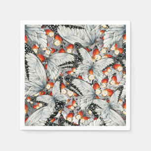 Serviettes En Papier Motif de papillons