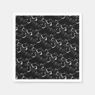 Serviettes En Papier Naples en papier d'Halloween