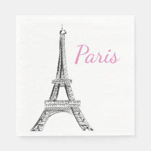 Serviettes En Papier Naples en papier pour le déjeuner à Paris