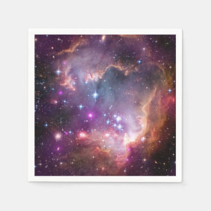 Serviettes En Papier Nebulae violette de l'espace extra-atmosphérique g