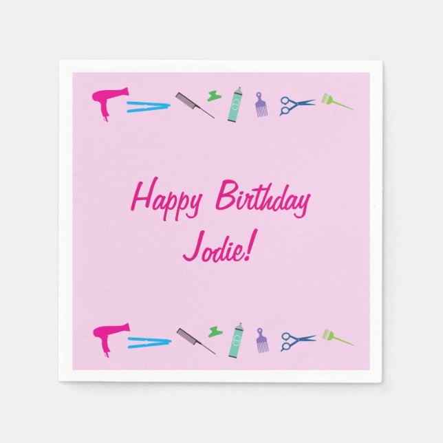 Serviettes En Papier Outils de coiffure 2 (Devant)