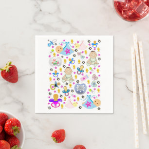 Serviettes en papier Pacificateur de Binky