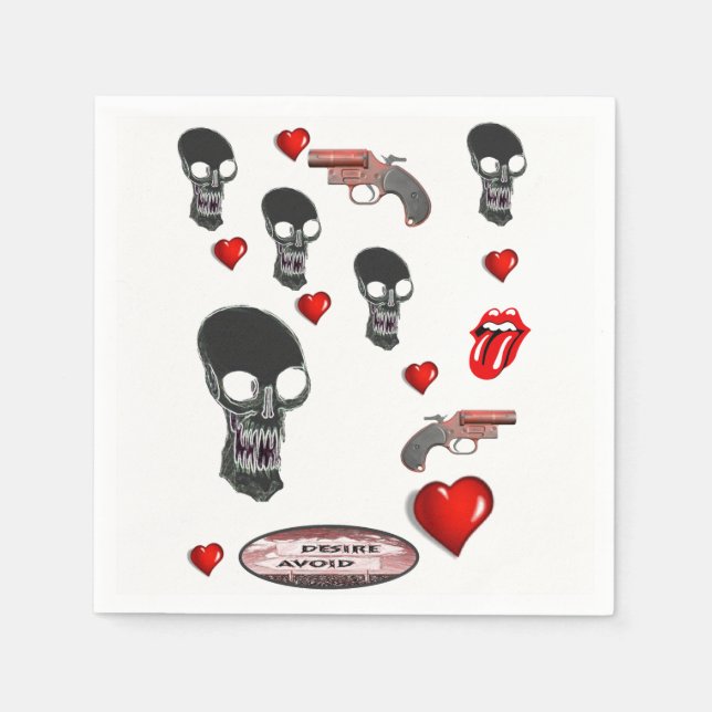 Serviettes En Papier Papier (Devant)